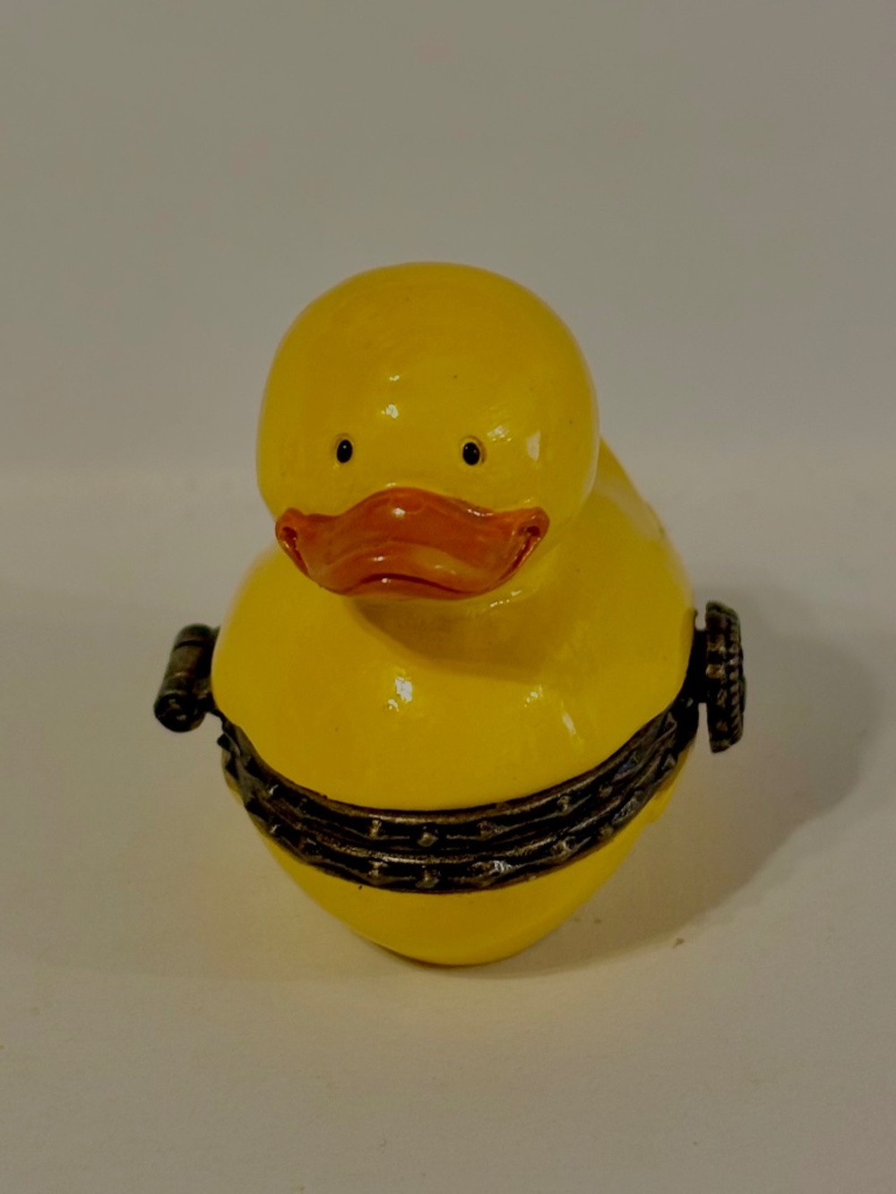 Boyds Bears Duck Hinged Trinket Box Bernies Rubber Duckie Splash McNibble 2003